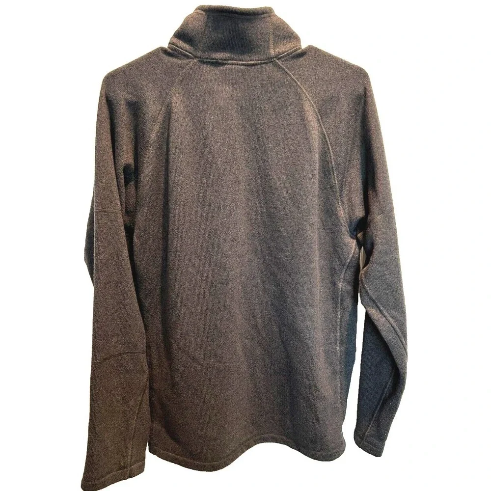 The North Face Gordon Lyons Quarter Zip Fleece‎ M Men's Grey Sweater Pullover